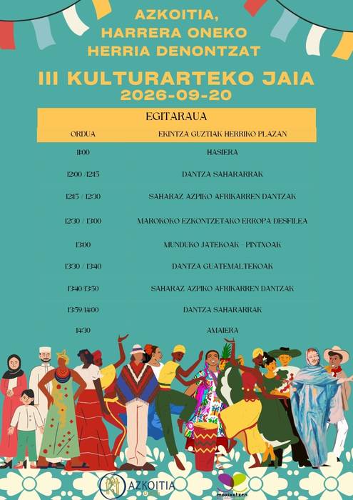 Garapen Bidelagun azoka eta Kulturartekotasun jaia