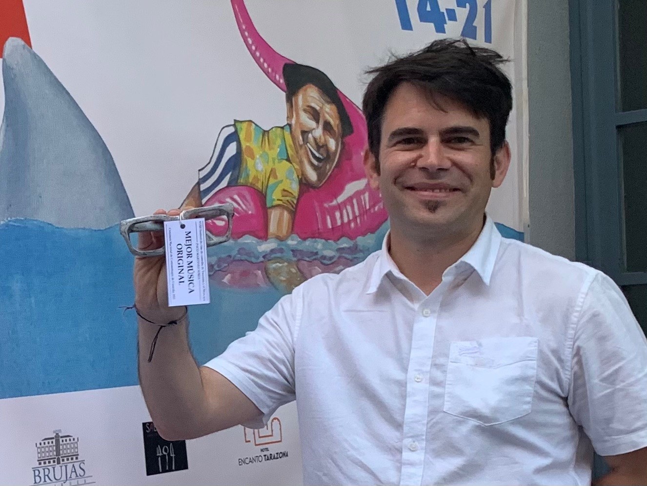 Joseba Beristainek saria jaso du 'Loop'-en egindako lanagatik Tarazonako XVIII. Komedia Zinemaldian