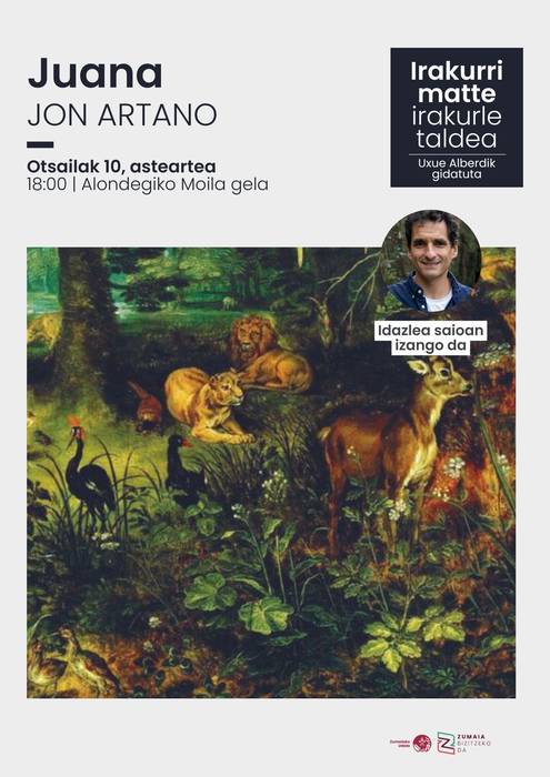 Irakurle taldea: Jon Artanoren 'Juana'