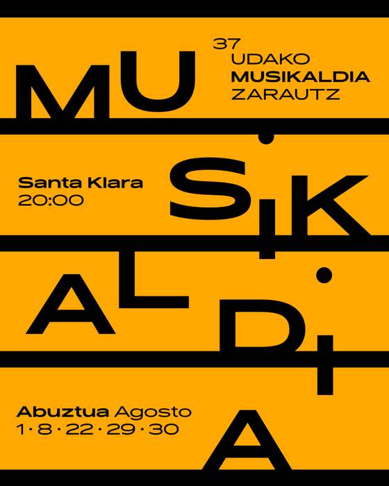 Udako Musikaldia: 'Errezitaldia', Ana Nebot eta Arkaitz Mendoza