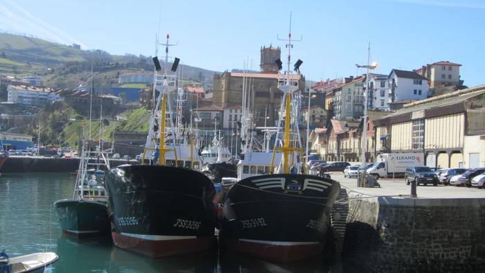 Lehorrean geratu da gaur arrantzako flota, kontrol arau berriei desadostasuna erakusteko