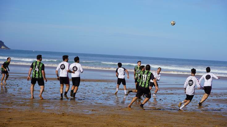 Eguzkia lagun, giro bikainean jokatu dute plaieroetako laugarren jardunaldia