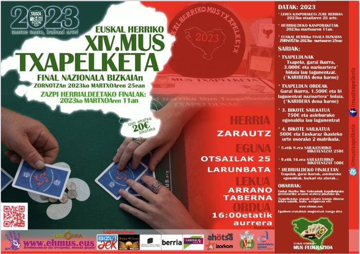 Euskal Herriko Mus txapelketaren Zarauzko kanporaketa