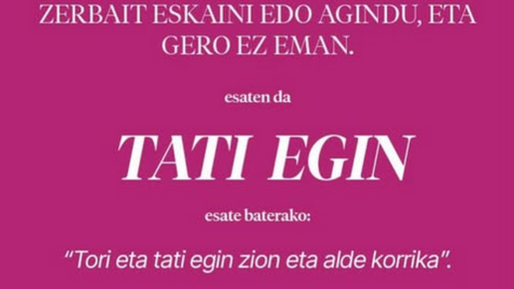 Tati egin