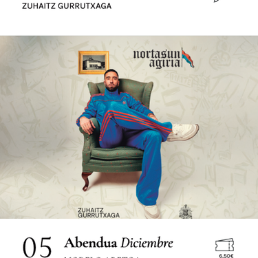 Bakarrizketa: 'Nortasun agiria', Zuhaitz Gurrutxagaren eskutik