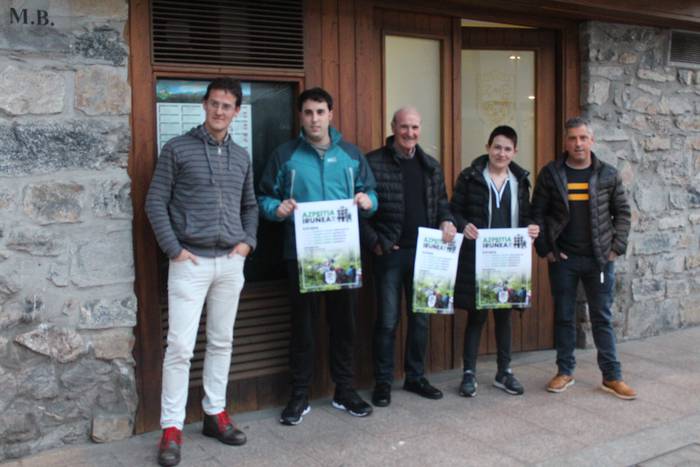 Azpeitia-Iruñea etapakako egitasmoa aurkeztu du Azpeitiko Lagun Onak MBk