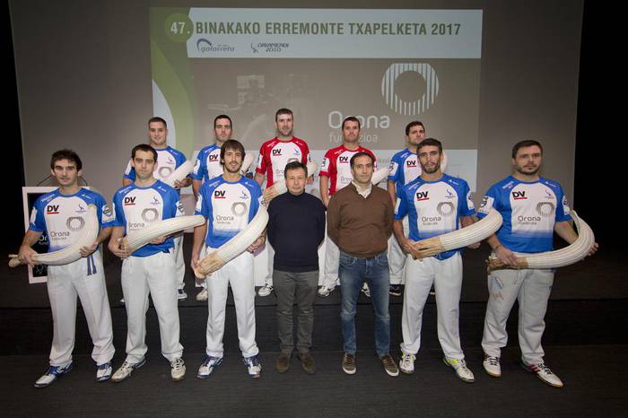 Agirrezabala, Etxeberria IV.a, Ion eta Matxin III.a 47. Binakako Erremonte Txapelketan ariko dira