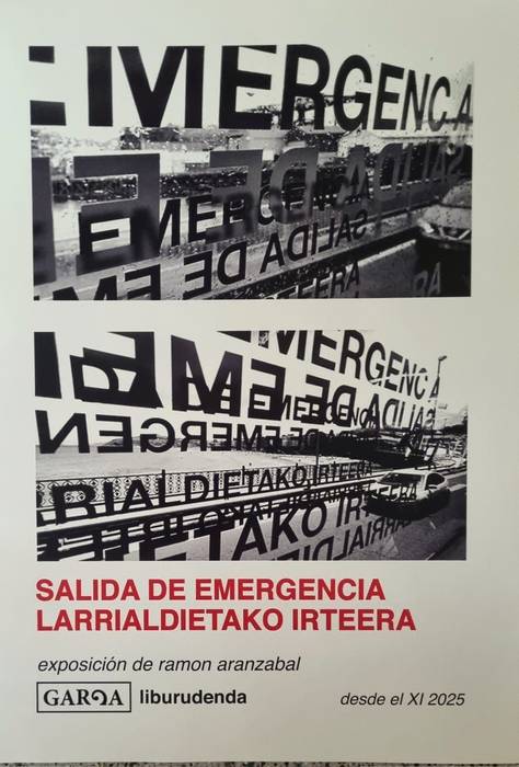 Erakusketa: 'Larrialdietarako irteera', Ramon Aranzabal.