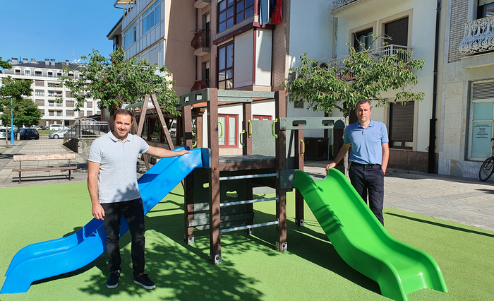 Plastiko birziklatuarekin egindako lehen haur parkea, Zarautzen