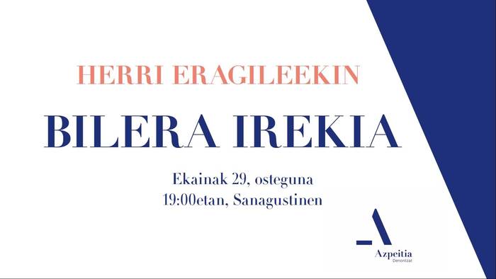 Herriko eragileei zuzendutako bilera