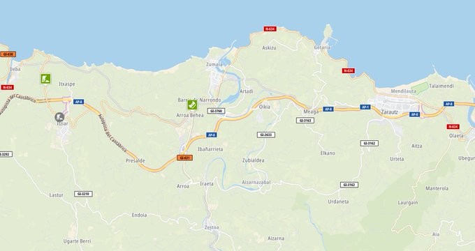 Auto baten eta kamioi baten arteko istripua izan da Zestoan, eta bi lagun zauritu dira