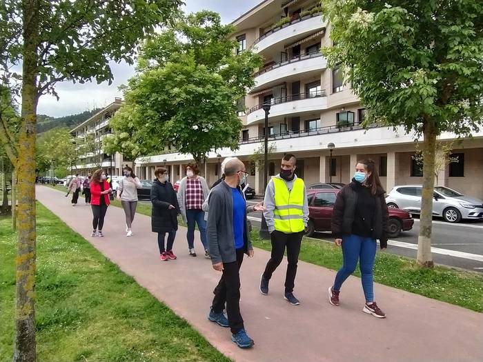 Datorren ostegunean abiatuko dituzte 'Paxira' ibilbide osasungarriak Azkoitian