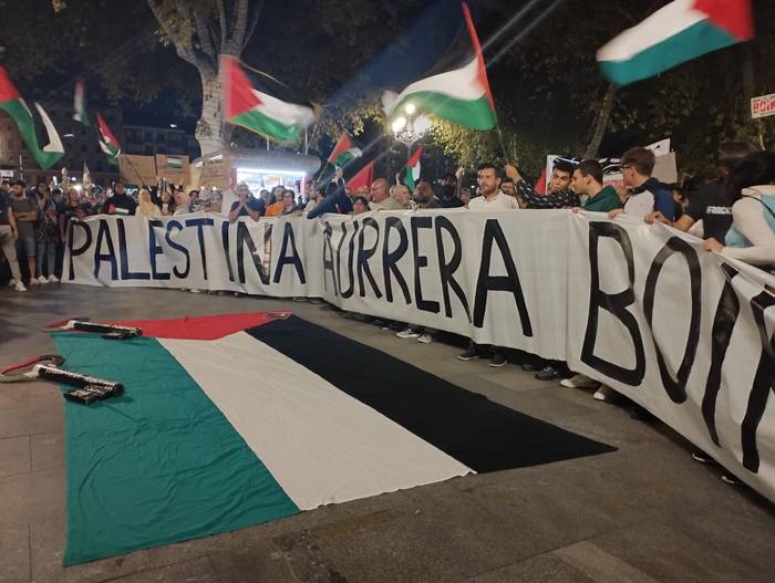 Palestinaren aurkako Israelen erasoa salatzeko protesta egingo dute
