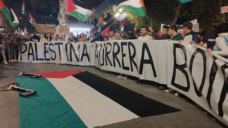 Palestinaren aurkako Israelen erasoa salatzeko protesta egingo dute