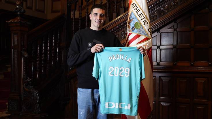 Alex Padillak 2029ra arte berritu du Athleticekin