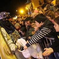 Errege magoen desfilea