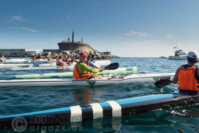 Itxas-Gain hirugarren Euskadiko itsas kayak txapelketan