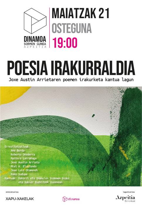 Poesia irakurraldia: Joxe Austin Arrietaren poemak