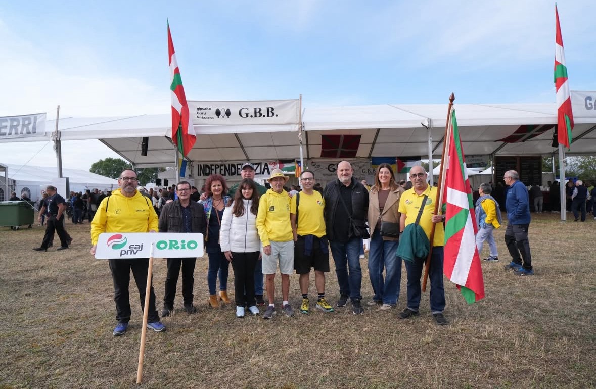 Oriotarrek ere ospatu dute aurtengo Alderdi Eguna