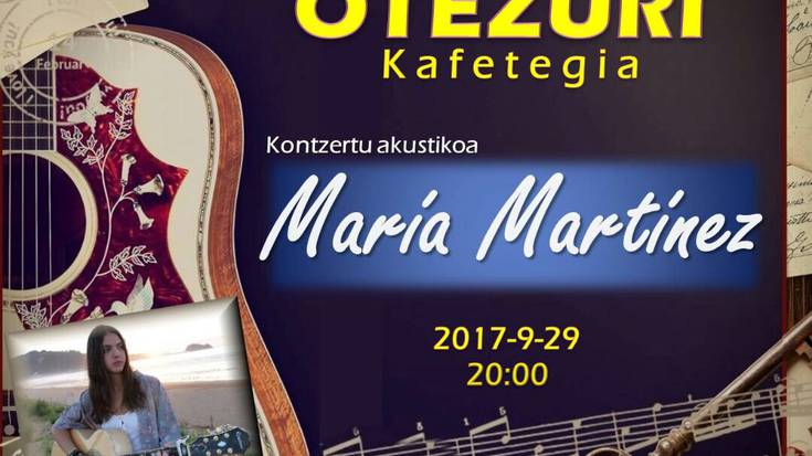 Atzeratu egin da Maria Martinezen gaurko kontzertua