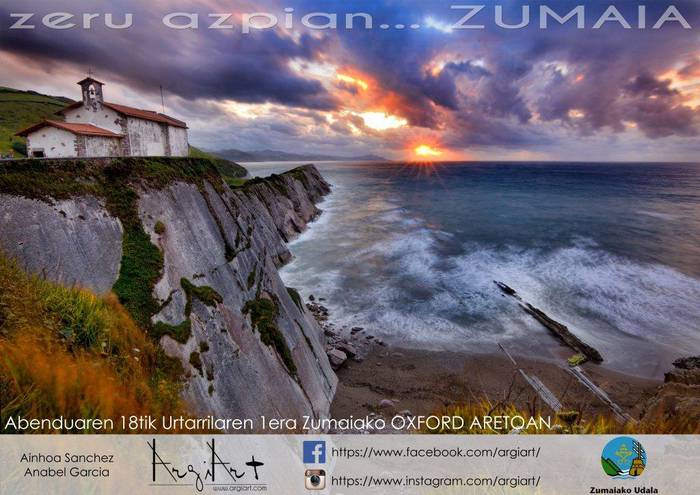 'Zeru azpian... Zumaia' erakusketa zabalduko da Alondegian