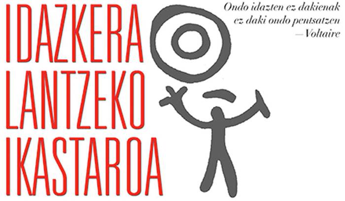 Idazkera lantzeko ikastaroa martxotik aurrera