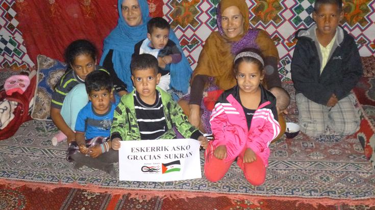 Darahliko lau kide Saharako kanpalekuetara doaz ostiralean