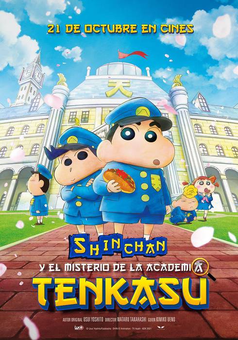 'Shin Chan y el misterio de la academia Tenkasu' filma