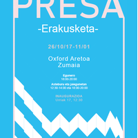 Erakusketa: Vivian Straub-en 'Presa'