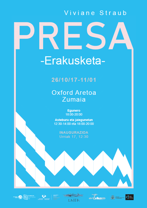 Erakusketa: Vivian Straub-en 'Presa'