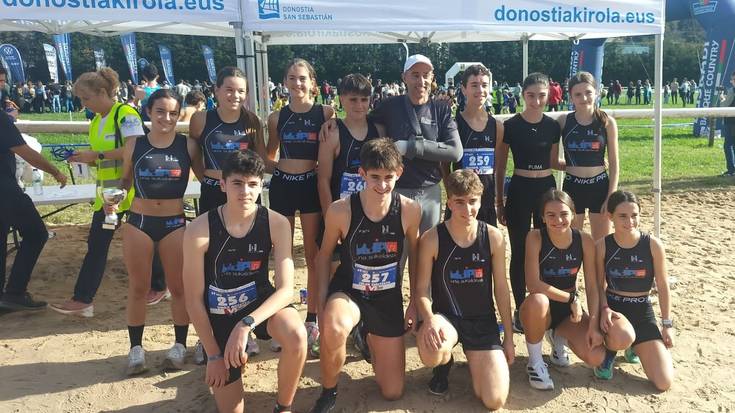 Espainiako Kros Txapelketa jokatuko dute igandean Xeyeko 16 urtez azpiko bi taldek