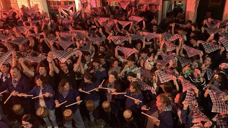 Danbor kolpeekin amaitu dira santelmoak