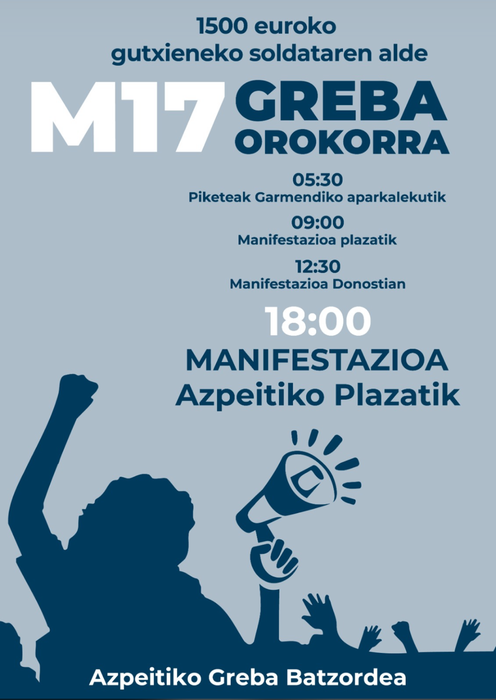 Greba orokorra Azpeitian