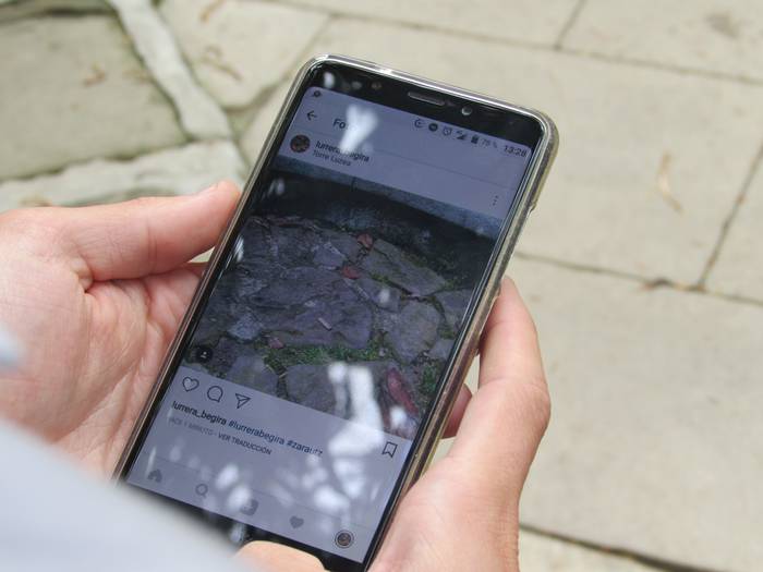 Zigarrokinen mapa osatu nahi dute Lurrera Begira kanpainarekin