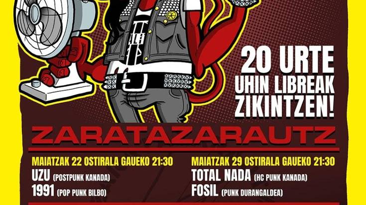 Zarata Zarautzen irratsaioaren 20. urteurrena