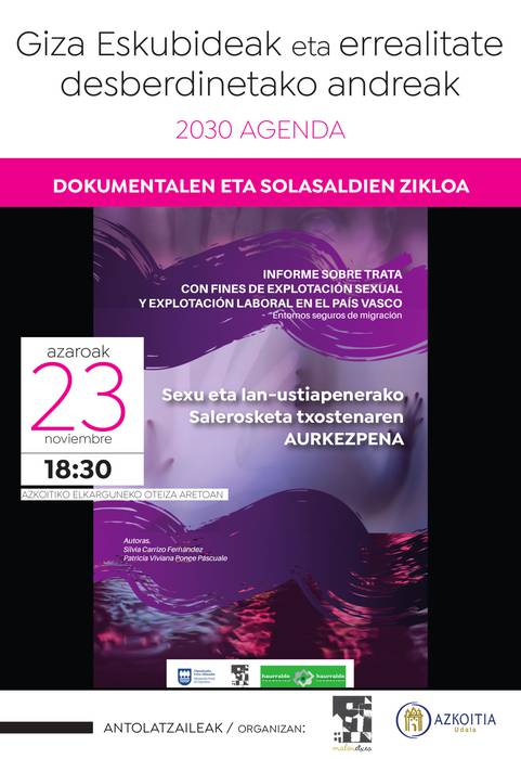 Malen Etxearen txostenaren aurkezpena