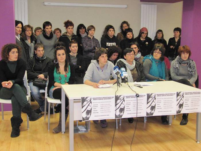 "Botere harremanak direla eta gertatu den indarkeria sexistaren kasu bat da"