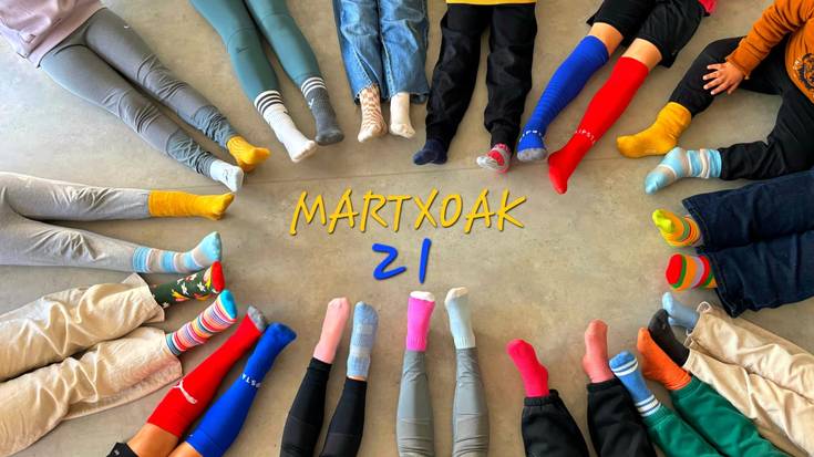 Aniztasuna kolorez jantzita, Down Sindromearen nazioarteko egunean