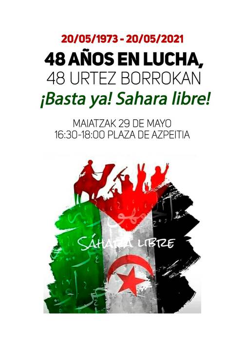 Sahararen aldeko mobilizazioa