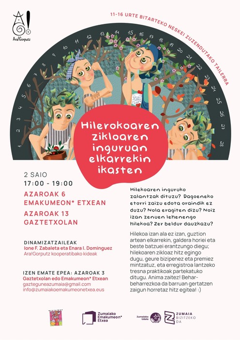 Hilerokoaren inguruko tailerra