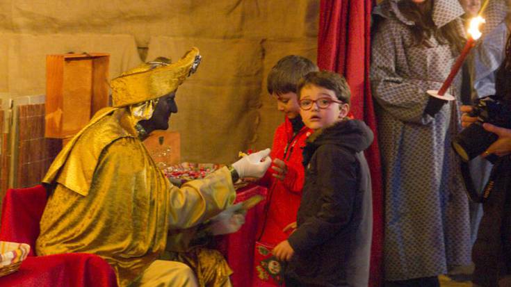 Gutunak jasota, Errege Magoen txanda da