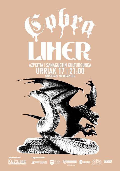 Kontzertuak: Liher + Cobra