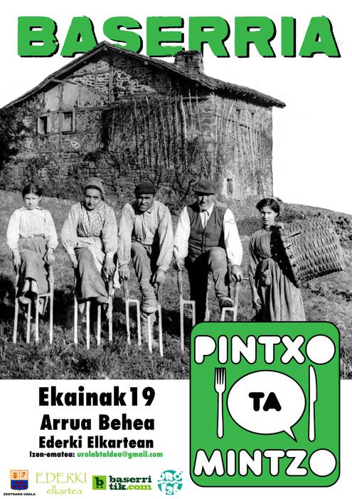 Lehen sektoreaz eztabaidatuko dute Arroa Behean bigarren Pintxo ta Mintzo jardunaldian 