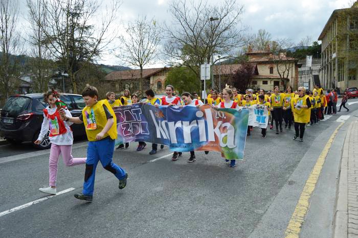 Korrika txikia, bertan behera