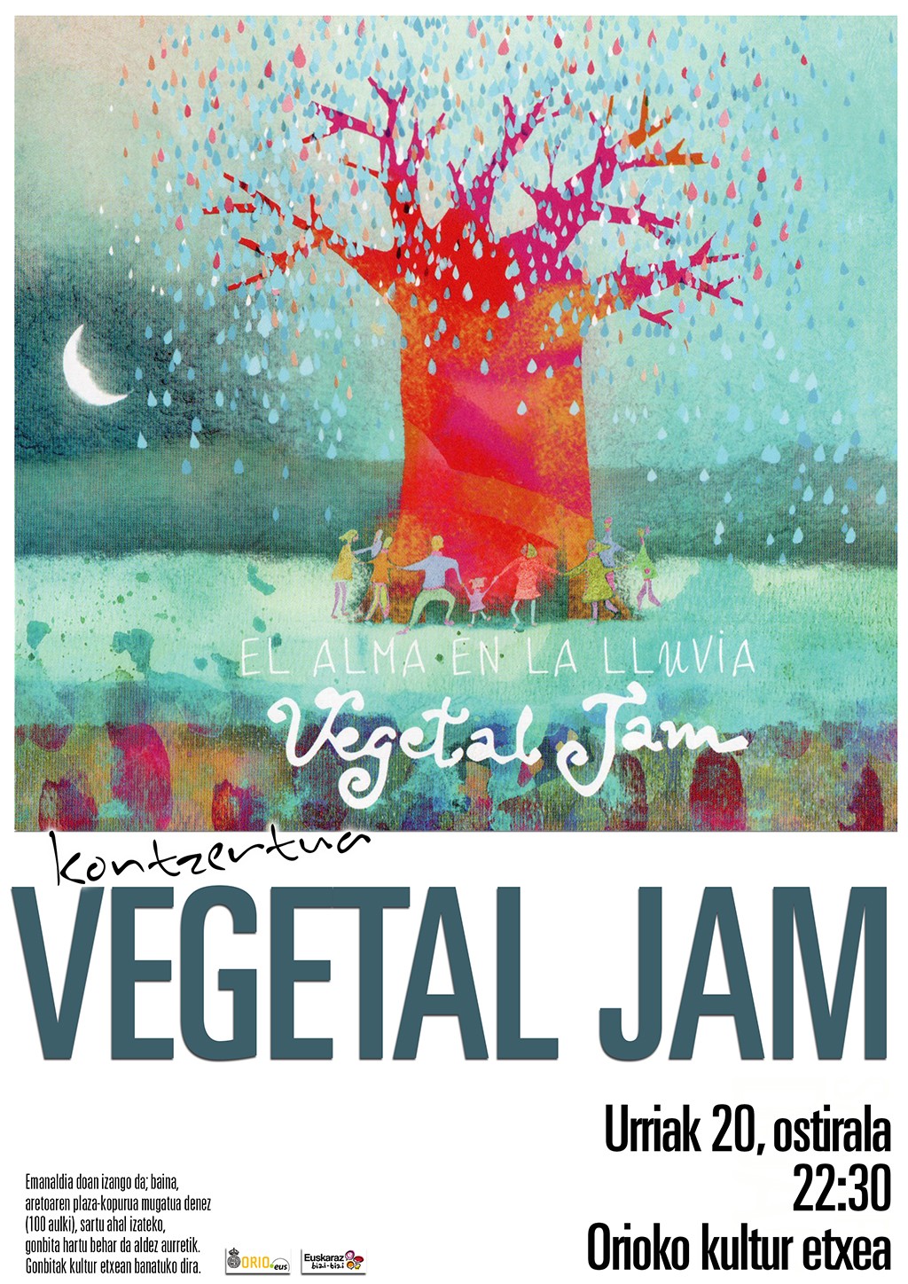 Vegetal Jam taldea kultur etxean