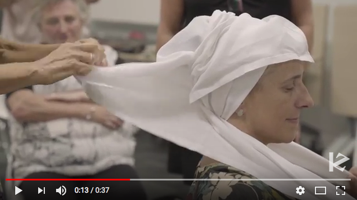 Bideoa: Nola jarri buruko zapia?