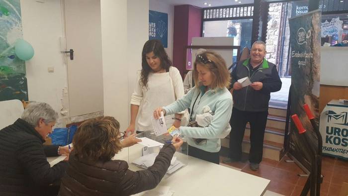 Herri galdeketarako aurretiazko botoa eman daiteke herriz herri