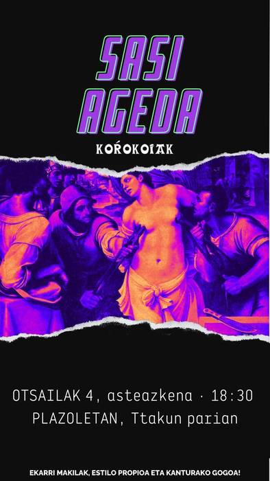 Sasi Ageda eskea