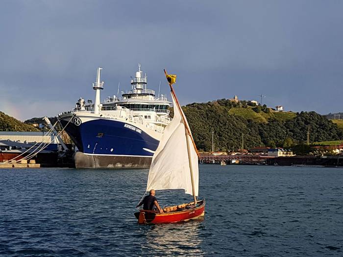 'Norwegian Gannet' ontzia bihar itsasoratuko da