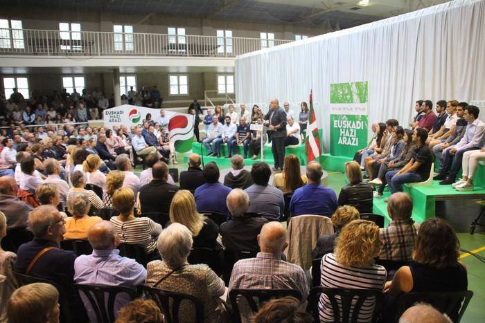 EAJk Zarautzen abiatu du ikasturte politikoa